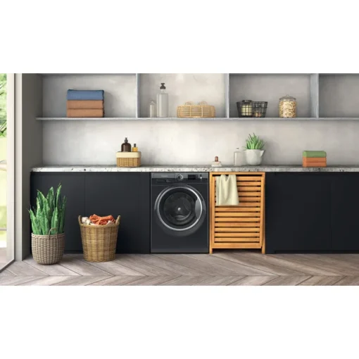 Hotpoint NM11948BCAUK 9kg 1400 Spin Washing Machine Black