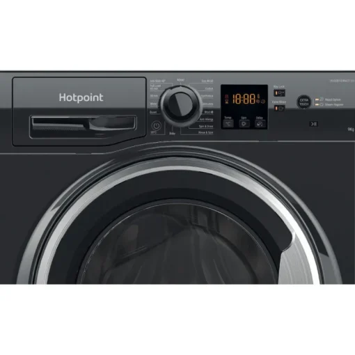 Hotpoint NSWF946BSUK 9Kg 1400 Spin Washing Machine Black