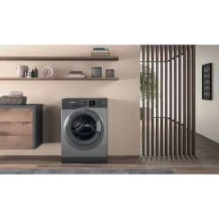Hotpoint NSWF946GGUK 9Kg 1400 Spin Washing Machine Graphite