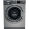 Hotpoint NSWF743UGGUKN 7kg 1400 Spin Washing Machine Graphite