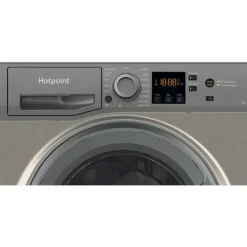 Hotpoint NSWF743UGGUKN 7kg 1400 Spin Washing Machine Graphite