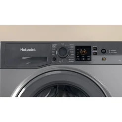 Hotpoint NSWF743UGGUKN 7kg 1400 Spin Washing Machine Graphite