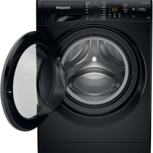 Hotpoint NSWM1046BSUK 10kg 1400 Spin Washing Machine Black