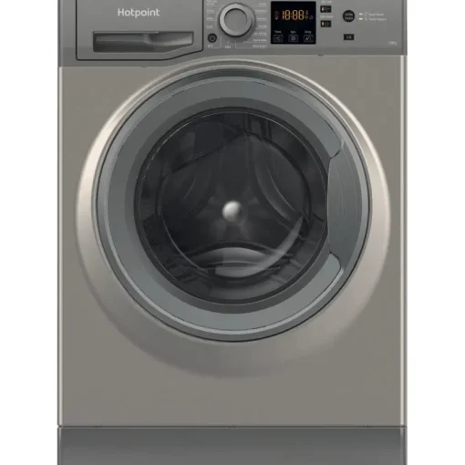 Hotpoint NSWM1045CGGUKN 10kg 1400 Spin Washing Machine Graphite