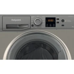 Hotpoint NSWM1045CGGUKN 10kg 1400 Spin Washing Machine Graphite