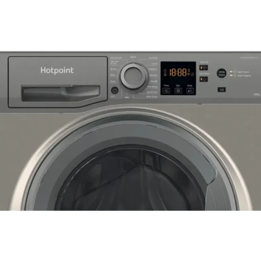 Hotpoint NSWM1045CGGUKN 10kg 1400 Spin Washing Machine Graphite