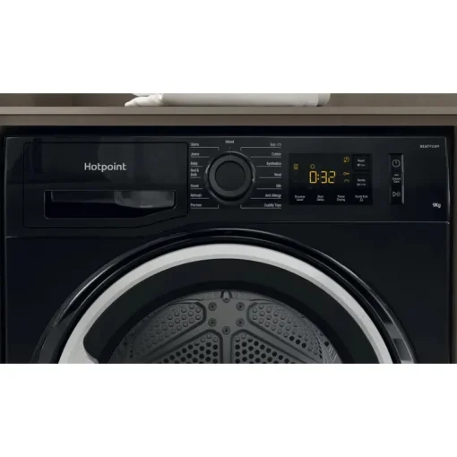 Hotpoint NTM1192BSKUK 9kg Heat Pump Tumble Dryer Black