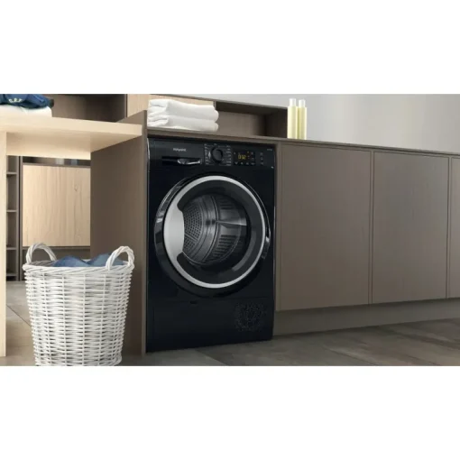 Hotpoint NTM1192BSKUK 9kg Heat Pump Tumble Dryer Black