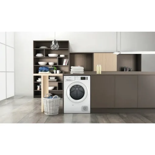 Hotpoint NTM1192UK 9kg Heat Pump Tumble Dryer White