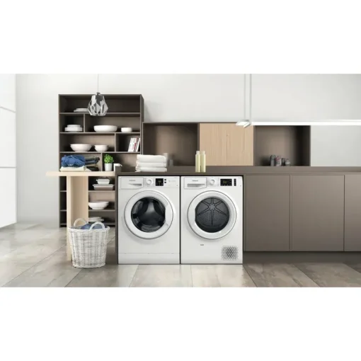 Hotpoint NTM1192UK 9kg Heat Pump Tumble Dryer White