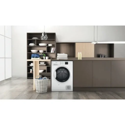 Hotpoint NTM1081WK 8Kg Heat Pump Tumble Dryer White