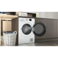 Hotpoint NTM1081WK 8Kg Heat Pump Tumble Dryer White