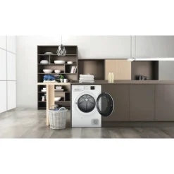 Hotpoint NTM1081WK 8Kg Heat Pump Tumble Dryer White