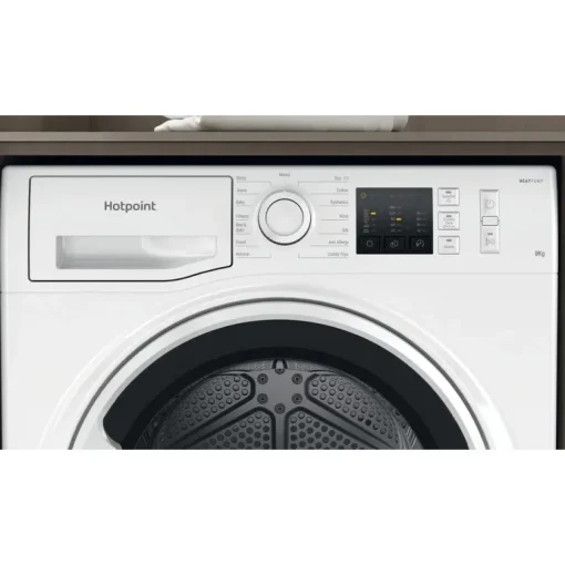 Hotpoint NTM1081WK 8Kg Heat Pump Tumble Dryer White
