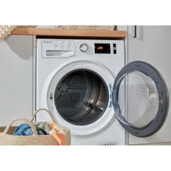 Hotpoint NTM1182XB 8kg Heat Pump Tumble Dryer White