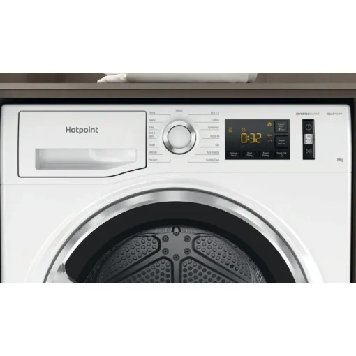 Hotpoint NTM1182XB 8kg Heat Pump Tumble Dryer White
