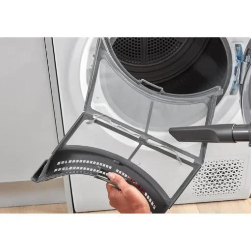 Hotpoint NTM1182XB 8kg Heat Pump Tumble Dryer White