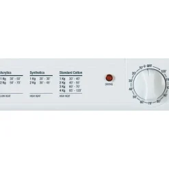 Hotpoint NV4D01P 4kg Compact Vented Dryer White