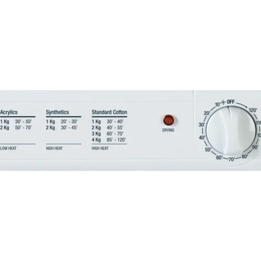 Hotpoint NV4D01P 4kg Compact Vented Dryer White