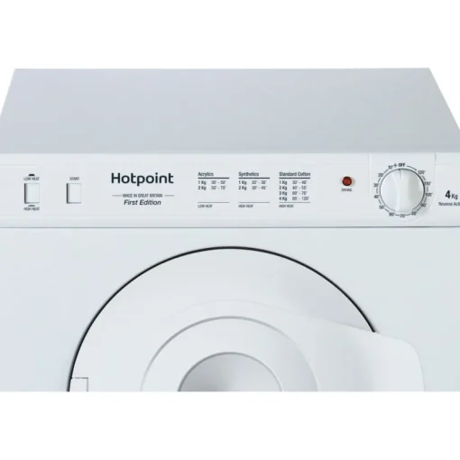 Hotpoint NV4D01P 4kg Compact Vented Dryer White