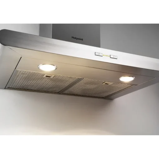 Hotpoint PHC77FLBIX 70Cm Chimney Cooker Hood