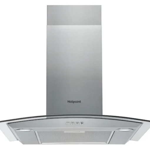 Hotpoint PHGC74FLMX 70cm Chimney Cooker Hood Stainless Steel