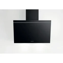 Hotpoint PHVP62FLTK 60cm Angled Wall Cooker Hood Black