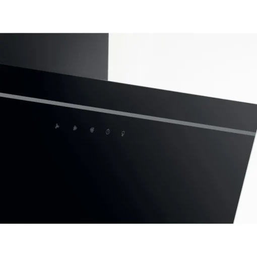 Hotpoint PHVP62FLTK 60cm Angled Wall Cooker Hood Black