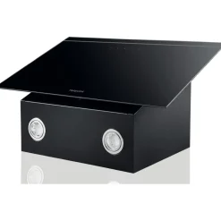 Hotpoint PHVP62FLTK 60cm Angled Wall Cooker Hood Black
