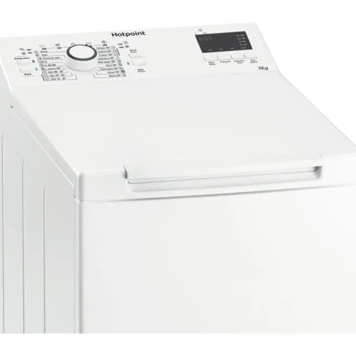 Hotpoint WMTF722UUKN Top Loading 7kg Washing Machine With 1200 Spin White