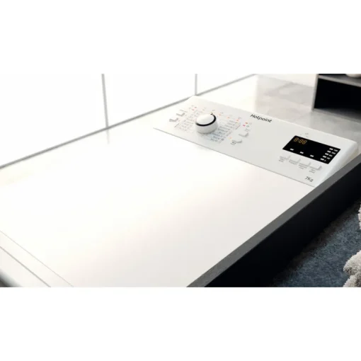 Hotpoint WMTF722UUKN Top Loading 7kg Washing Machine With 1200 Spin White