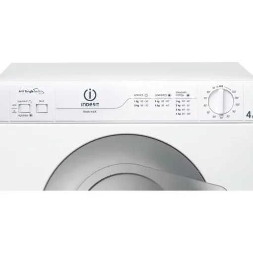Indesit NIS41V 4kg Compact Front Vented Tumble Dryer White