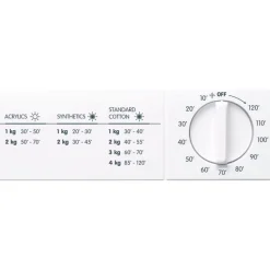 Indesit NIS41V 4kg Compact Front Vented Tumble Dryer White