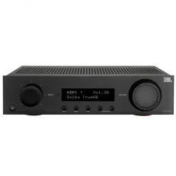 JBL MA310 5.2ch 4K AV Receiver with Wharfedale DX3 HCP 5.1 Speaker Package Black