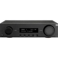 JBL MA510 5.2ch 8K AV Receiver with JBL Stage 250B 5.1 Speaker Package Black