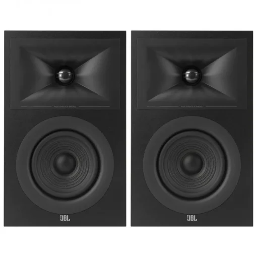 JBL MA510 5.2ch 8K AV Receiver with JBL Stage 250B 5.1 Speaker Package Black