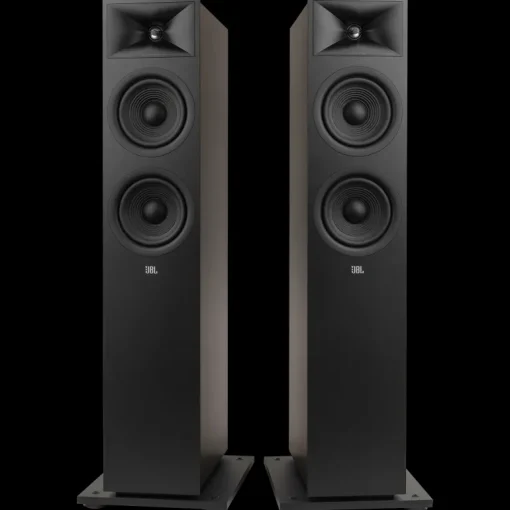 JBL Stage 260F 2.5 Way Dual 6.5 Inch Floorstanding Speakers Pair Black