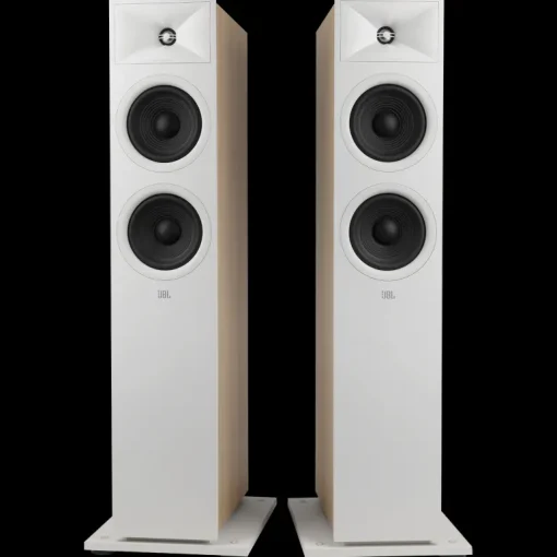 JBL Stage 260F 2.5 Way Dual 6.5 Inch Floorstanding Speakers Pair White