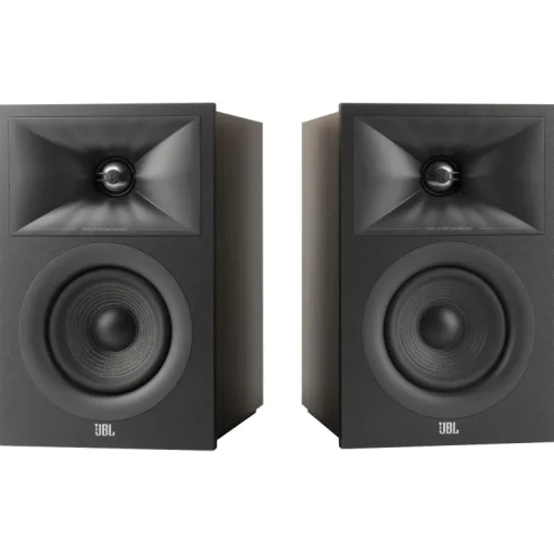 JBL STAGE240B 2 Way 4.5 Inch Bookshelf Speakers Pair Black