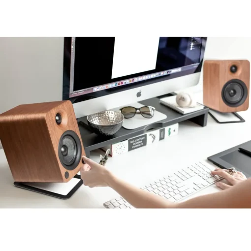 Kanto S4 Medium Desktop Speaker Stands Black