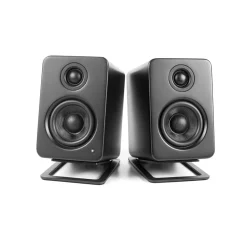 Kanto S2 Small Desktop Speaker Stands Black