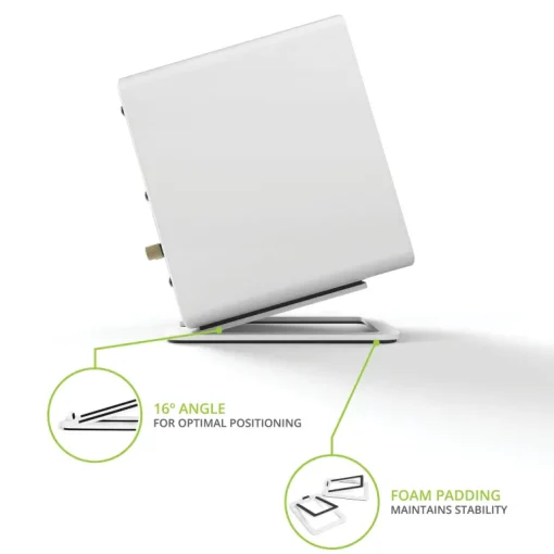 Kanto S2 Small Desktop Speaker Stands White