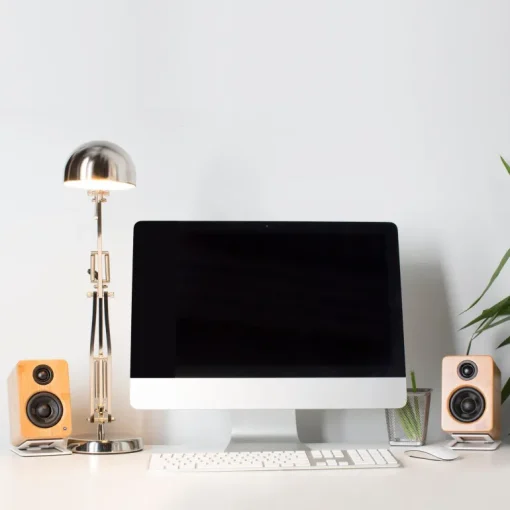 Kanto S2 Small Desktop Speaker Stands White