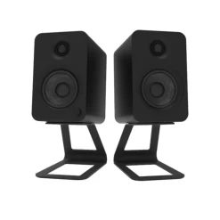 Kanto SE4 Medium Elevated Desktop Speaker Stands Black