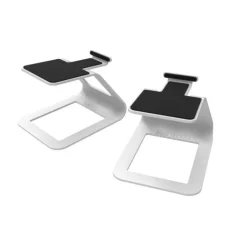 Kanto SE2 Small Elevated Desktop Speaker Stands White