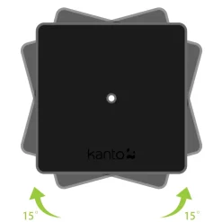 Kanto SP6 Heavy Duty Speaker Stands 6 Inch Black