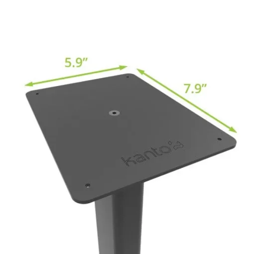 Kanto ST34 Speaker Stands Pair 34 Inch with MDF Base Black