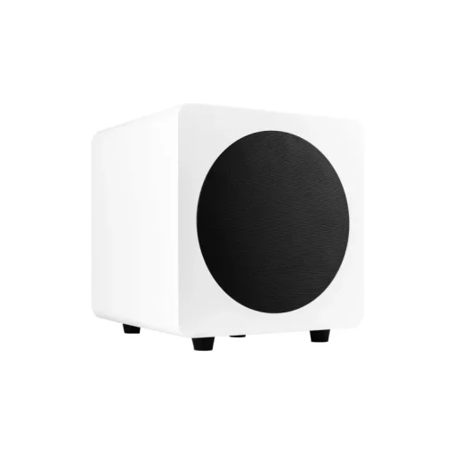 Kanto SUB8 Vinyl Subwoofer Matte White