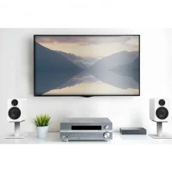 Kanto YUP4 Passive 4 inch Bookshelf Speakers Matte White