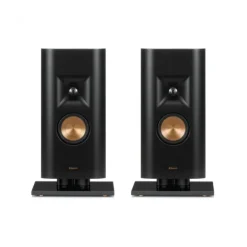 Klipsch RP-140D Reference Premiere Slimline On-Wall Speakers with Stand PAIR Black